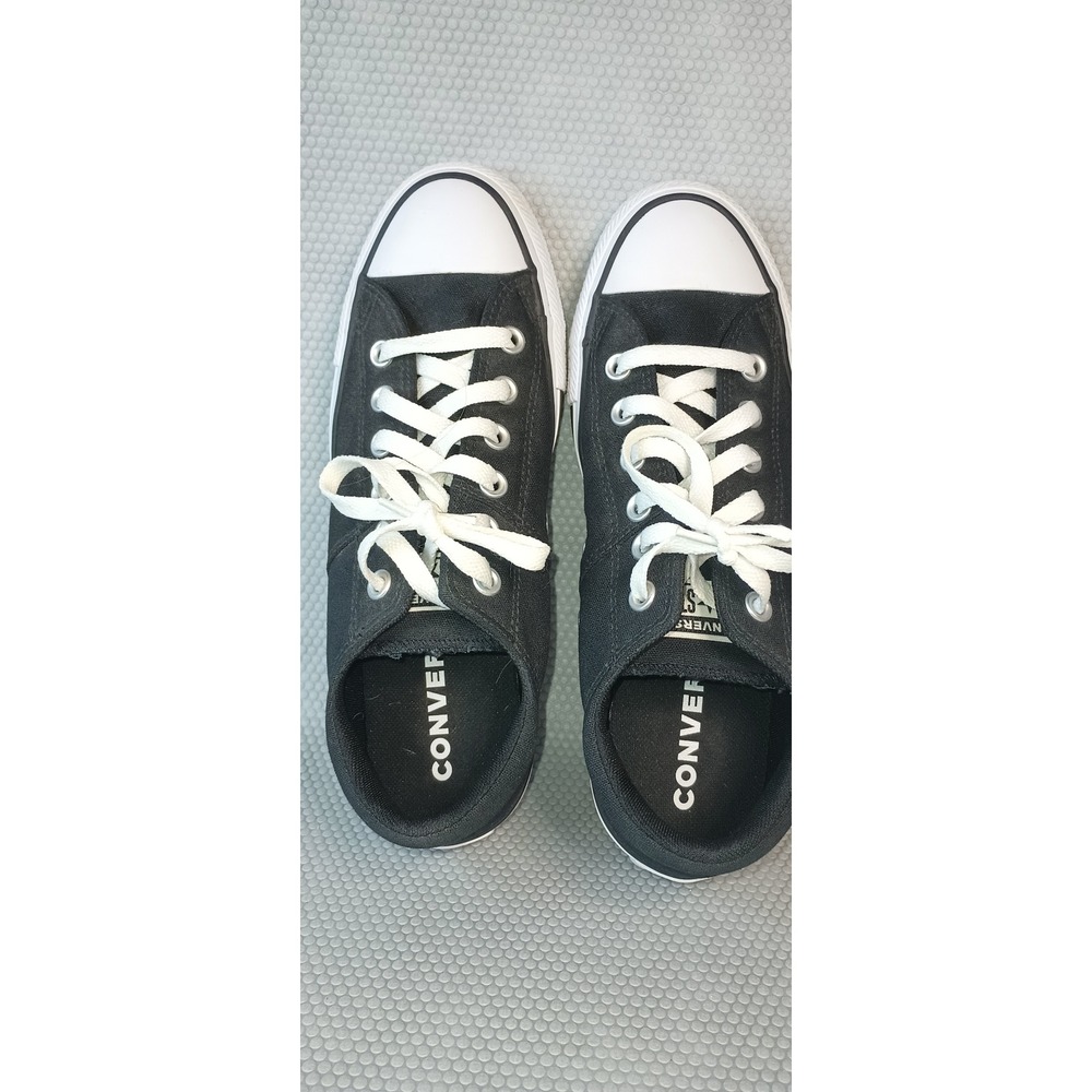 Converse Chuck Taylor All Star Madison Black Canvas Low Top Sneakers 9